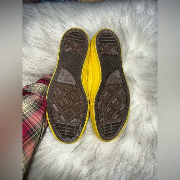 NWOB CONVERSE All Stars Low Top CTAS OX AURORA YELLOW - Picture 4 of 6